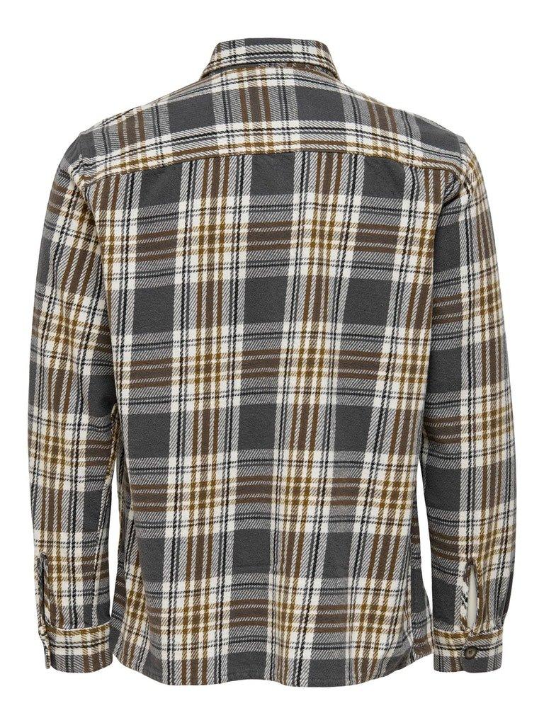 Only & Sons Scott Flannel - Overshirt - HUSET Men & Women