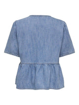 Only Noelle - Denim tie skjorte - HUSET Men & Women