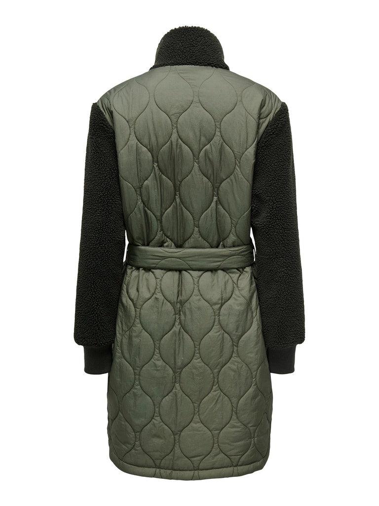 Only Thale - Teddy/quilt mix jakke - HUSET Men & Women