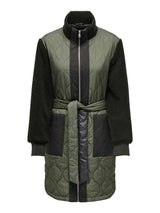 Only Thale - Teddy/quilt mix jakke - HUSET Men & Women