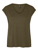 Pieces Billo - T-shirt med glimmer - HUSET Men & Women