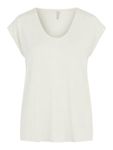 Pieces Billo - T-shirt med glimmer - HUSET Men & Women