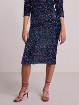 Pieces Kam - Midi paillet nederdel - HUSET Men & Women