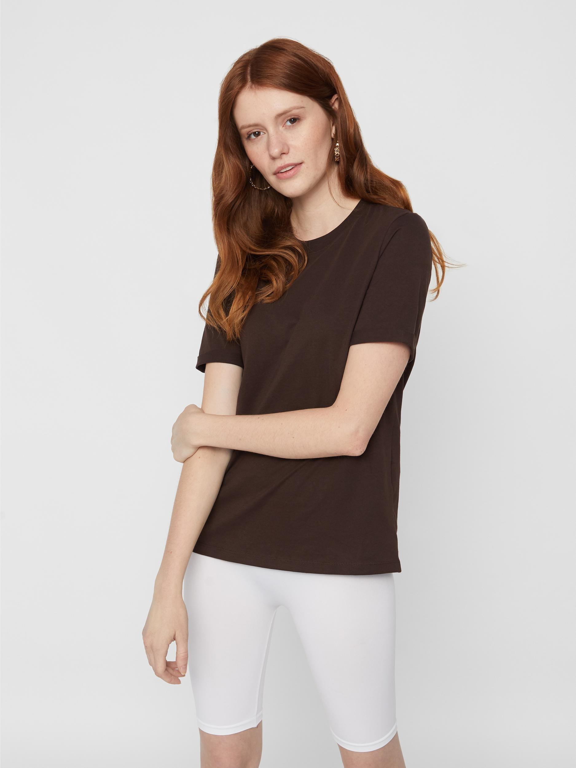 Pieces Ria - Basis t-shirts i økologisk bomuld - HUSET Men & Women