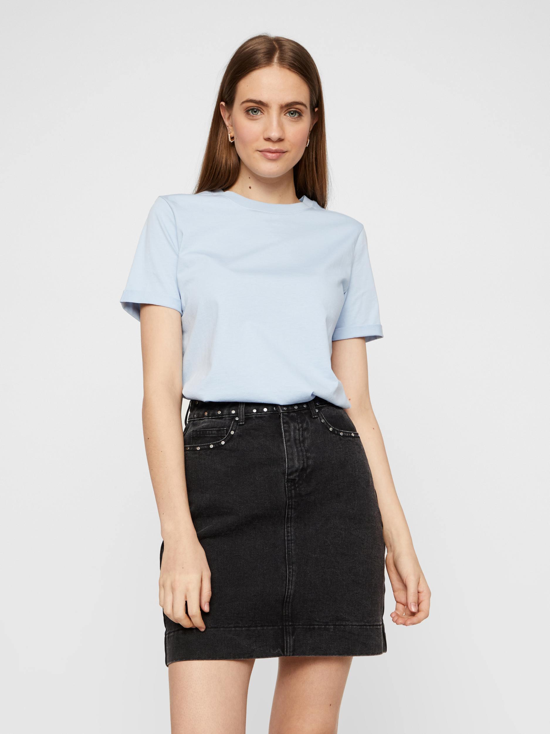 Pieces Ria - Basis t-shirts i økologisk bomuld - HUSET Men & Women