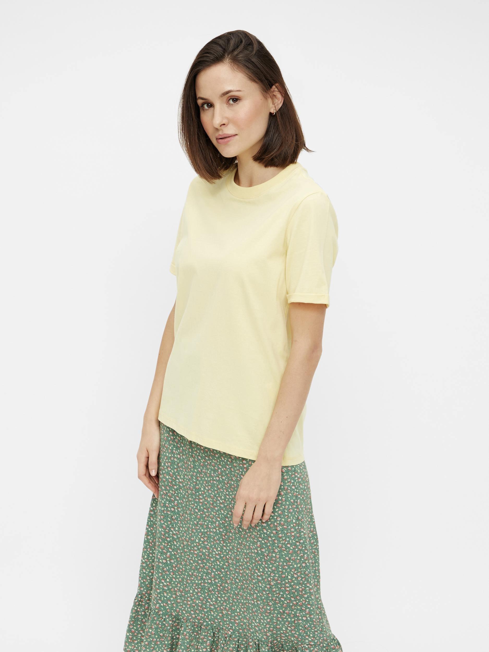 Pieces Ria - Basis t-shirts i økologisk bomuld - HUSET Men & Women