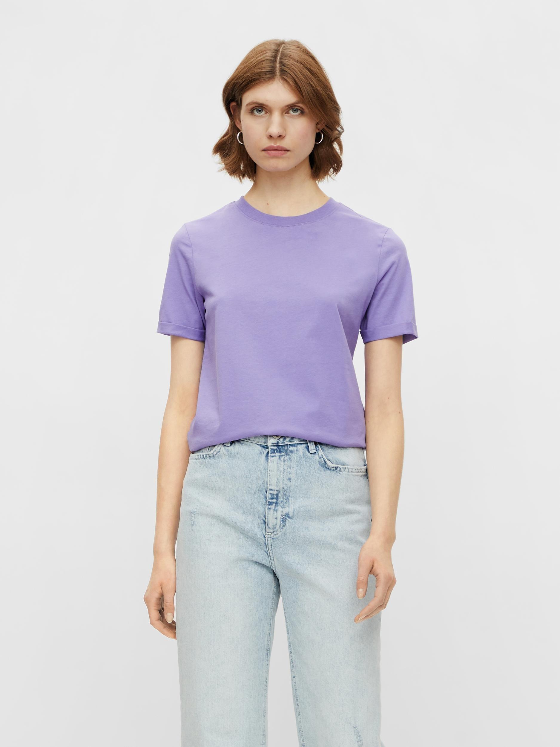 Pieces Ria - Basis t-shirts i økologisk bomuld - HUSET Men & Women