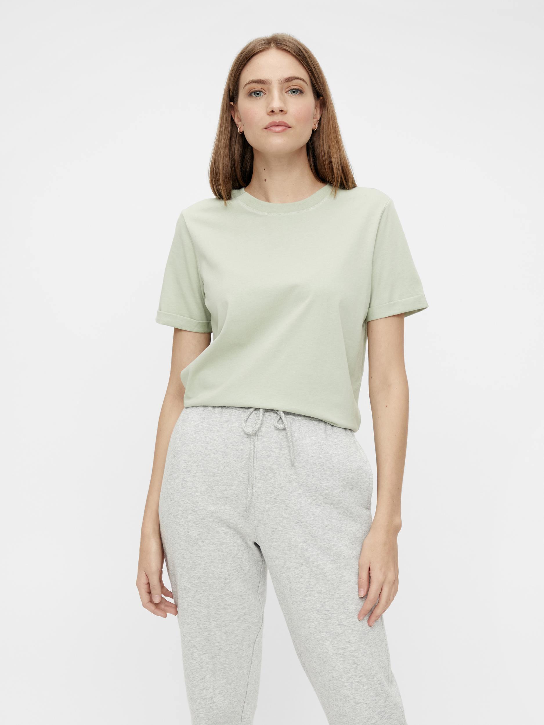 Pieces Ria - Basis t-shirts i økologisk bomuld - HUSET Men & Women