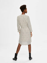 Selected Femme Damina - Mønsteret kjole - HUSET Men & Women