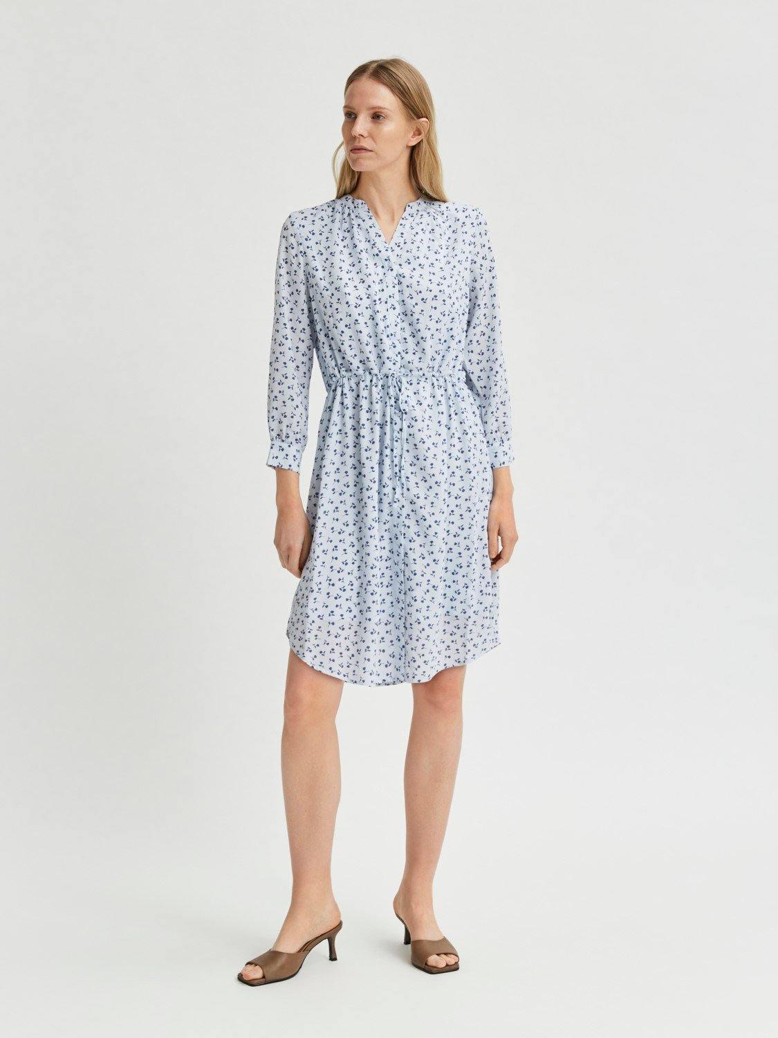 Selected Femme Damina - Mønsteret kjole - HUSET Men & Women