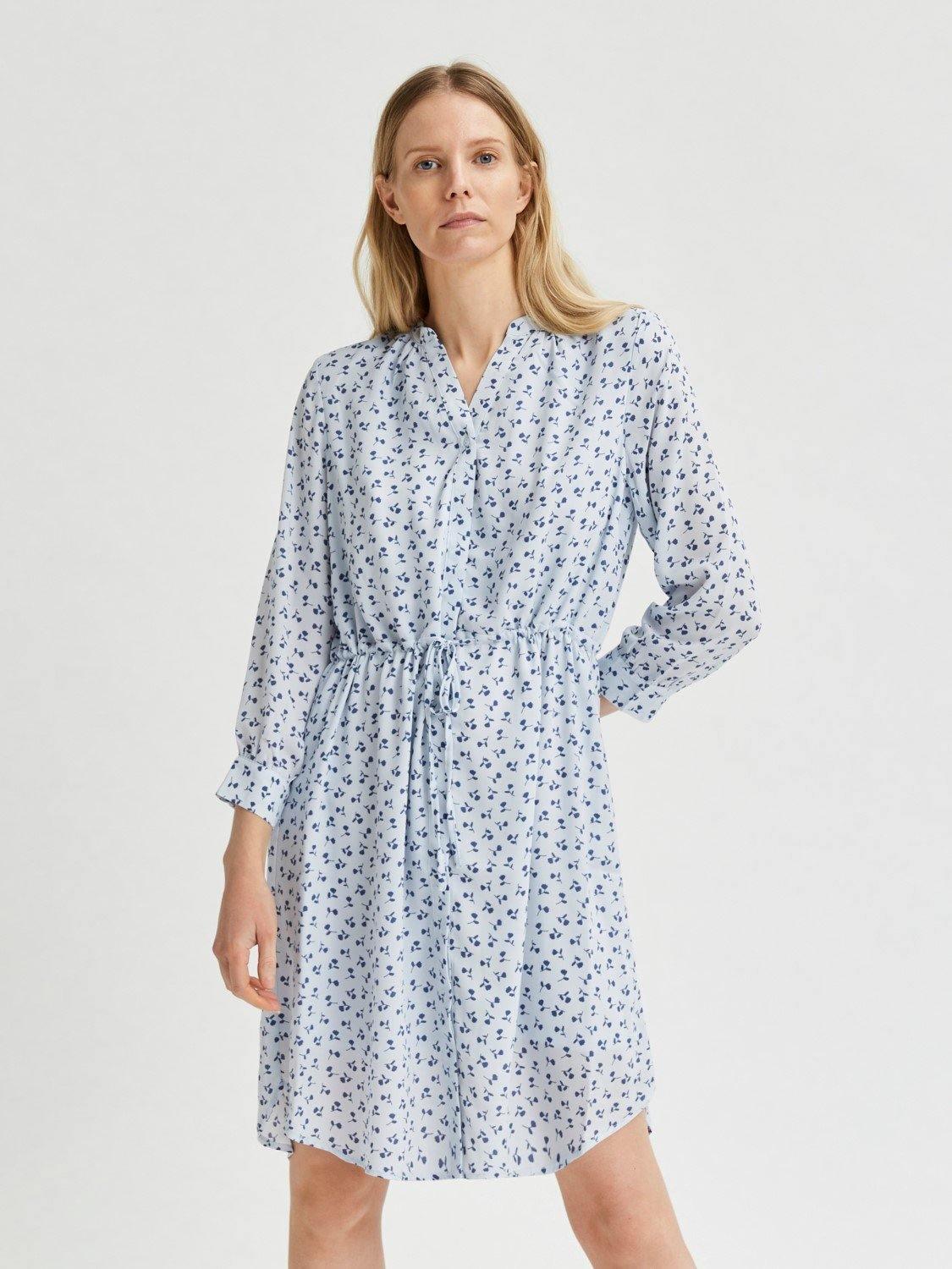 Selected Femme Damina - Mønsteret kjole - HUSET Men & Women