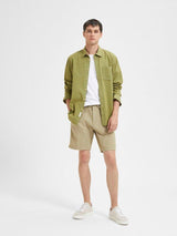 Selected Homme Brody - Hørmix regular fit shorts - HUSET Men & Women