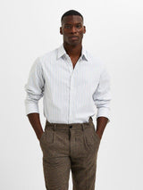 Selected Homme Ethan - Slimfit stribet skjorte - HUSET Men & Women