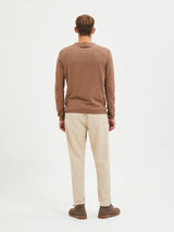 Selected Homme Lake - Hør mix strik - HUSET Men & Women
