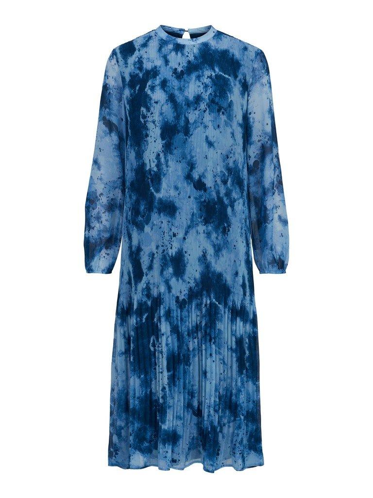 Vila Enora - Plisse midi kjole - HUSET Men & Women