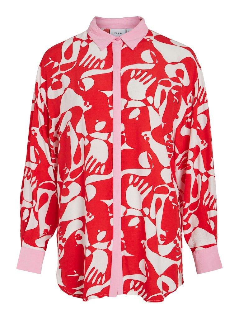 Vila Kikki - Oversize skjorte - HUSET Men & Women