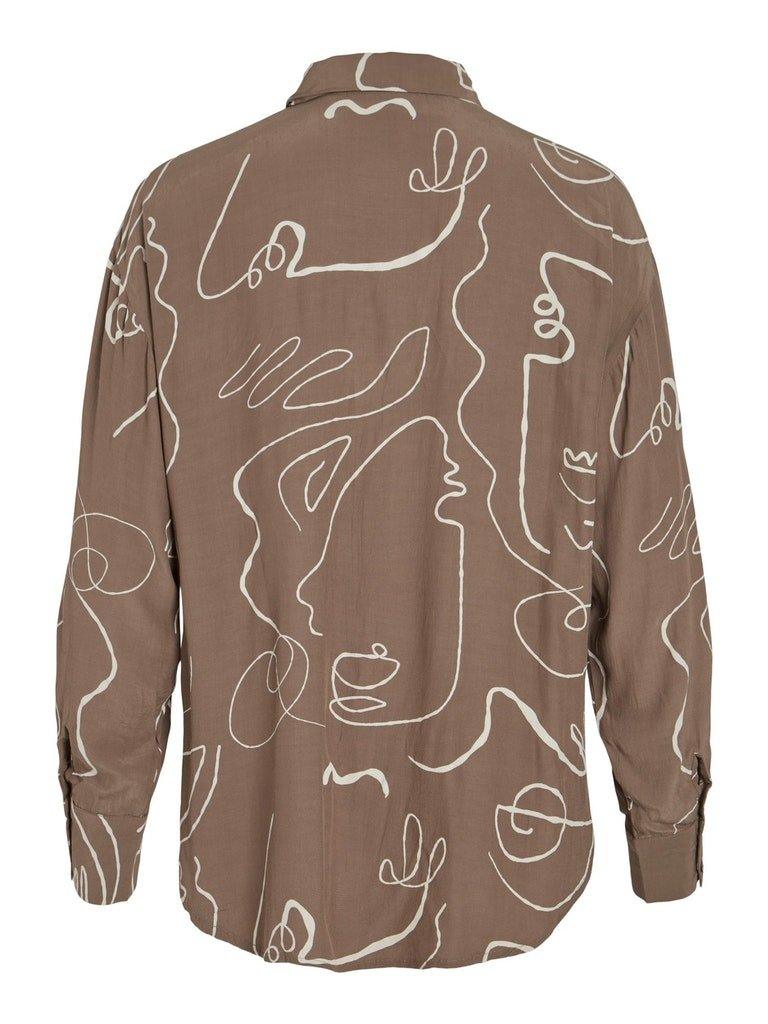 Vila Kikki - Oversize skjorte - HUSET Men & Women