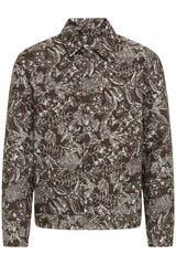 Casual Friday Winding jaquard overshirt