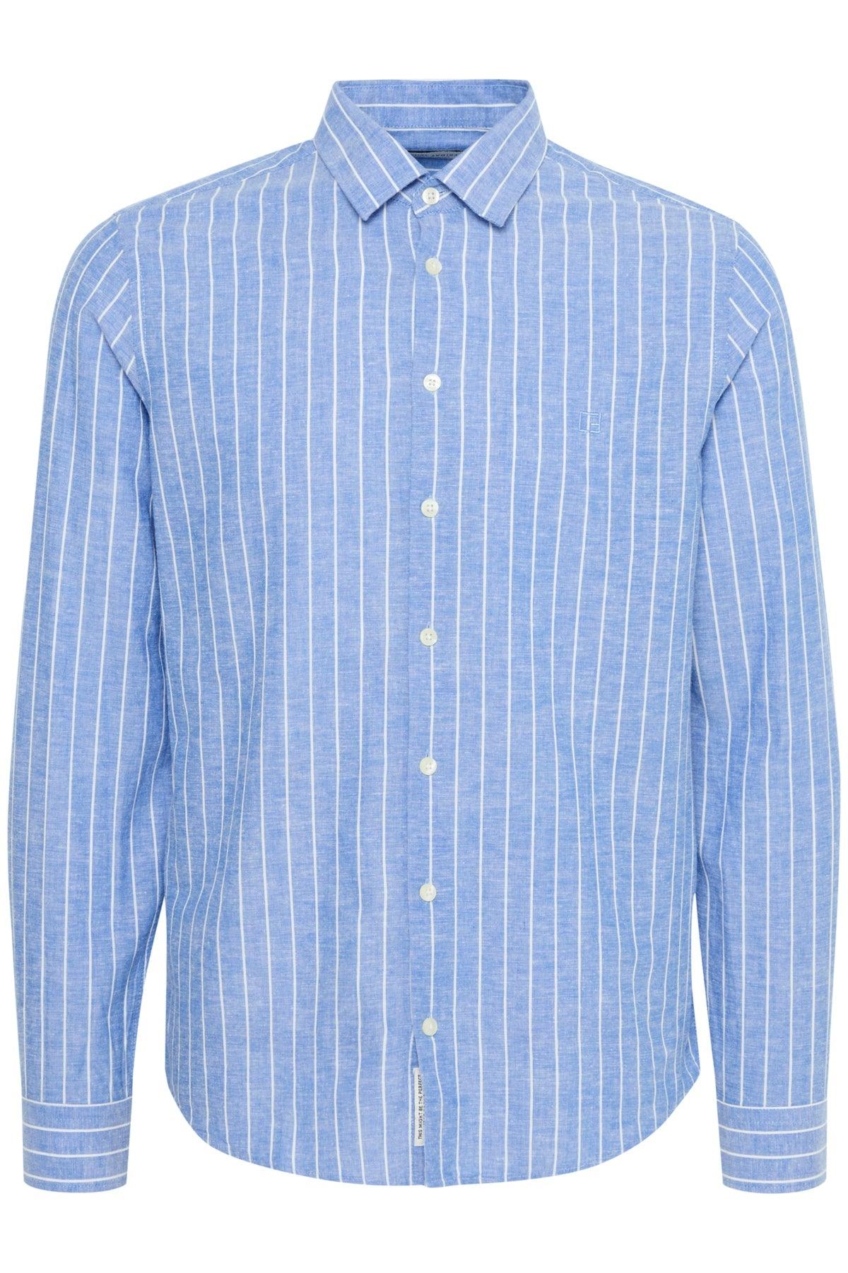 Casual Friday André - Langærmet hørmix skjorte - HUSET Men & Women