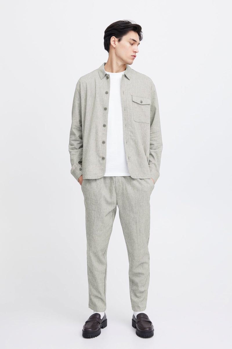 Casual Friday August - Hørmix overshirt - HUSET Men & Women (8825437421915)