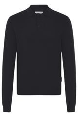 Casual Friday Frode - Langærmet strikket polo - HUSET Men & Women - Casual Friday