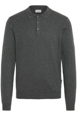 Casual Friday Frode - Langærmet strikket polo - HUSET Men & Women - Casual Friday
