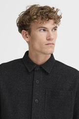 Casual Friday Hagel - Uldmix overshirt - HUSET Men & Women - Casual Friday