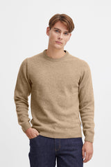 Casual Friday Karl - Lammeulds striktrøje i regular fit - HUSET Men & Women