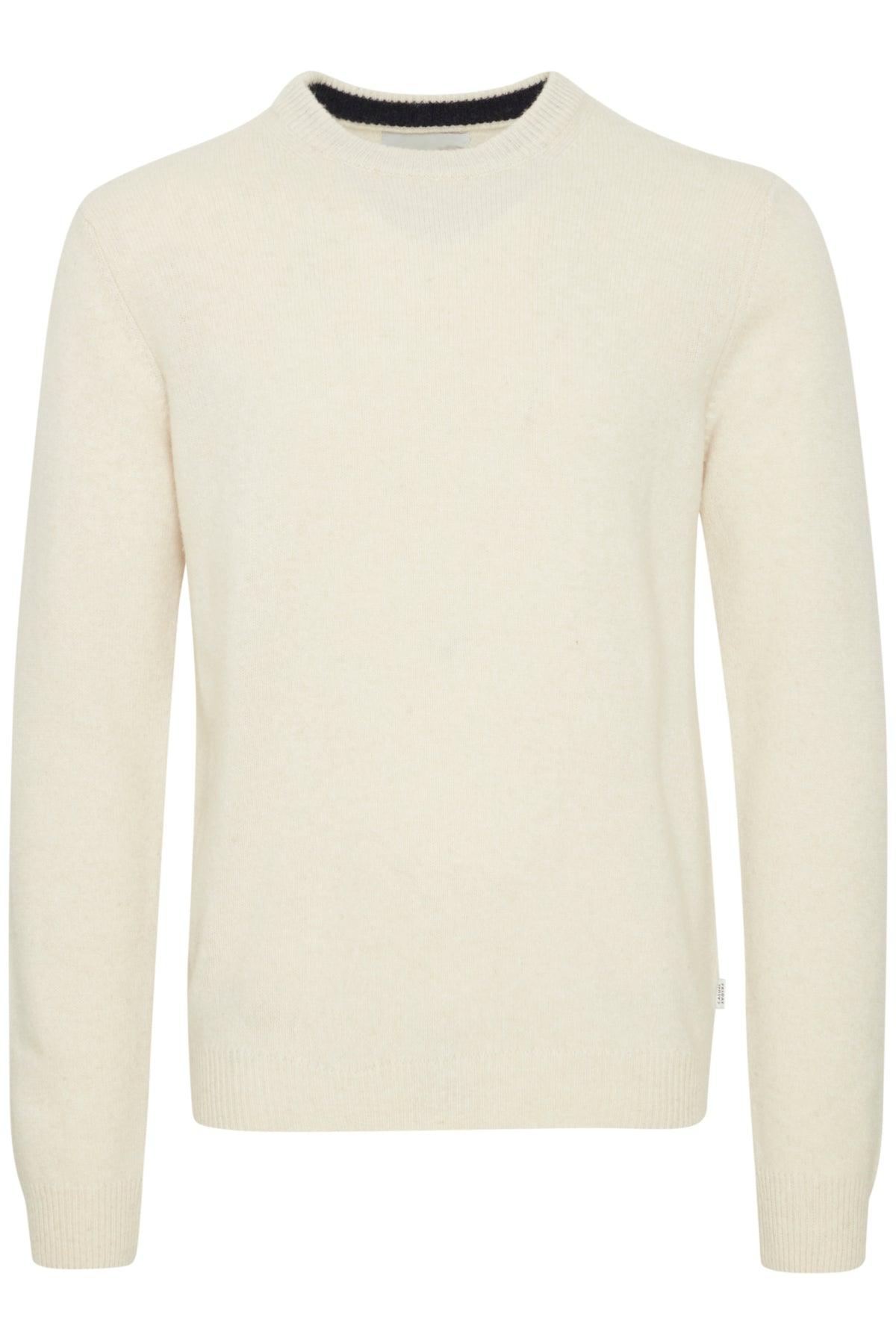 Casual Friday Karl - Lammeulds striktrøje i regular fit - HUSET Men & Women