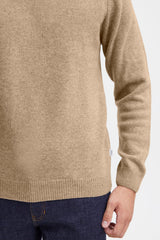 Casual Friday Karl - Lammeulds striktrøje i regular fit - HUSET Men & Women
