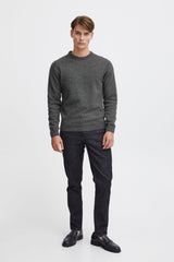 Casual Friday Karl - Lammeulds striktrøje i regular fit - HUSET Men & Women