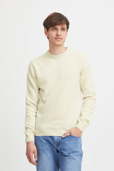 Casual Friday Karl - Lammeulds striktrøje i regular fit - HUSET Men & Women