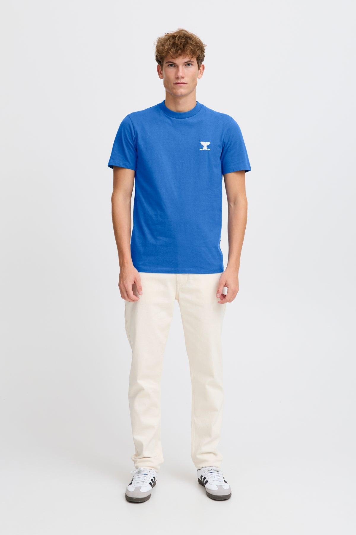 Casual Friday Silas - Whale t-shirt - HUSET Men & Women