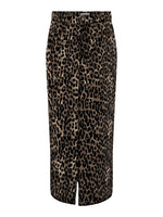 FORUDBESTILLING (Maj) Only Cilla-anlie - Leopard nederdel - HUSET Men & Women (9162238591323)