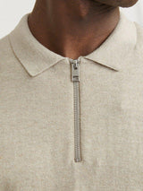 Jack & Jones Emil - Striktrøje med polokrave - HUSET Men & Women