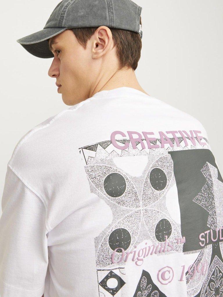 Jack & Jones Noho - Back graphic t-shirt i loose fit - HUSET Men & Women