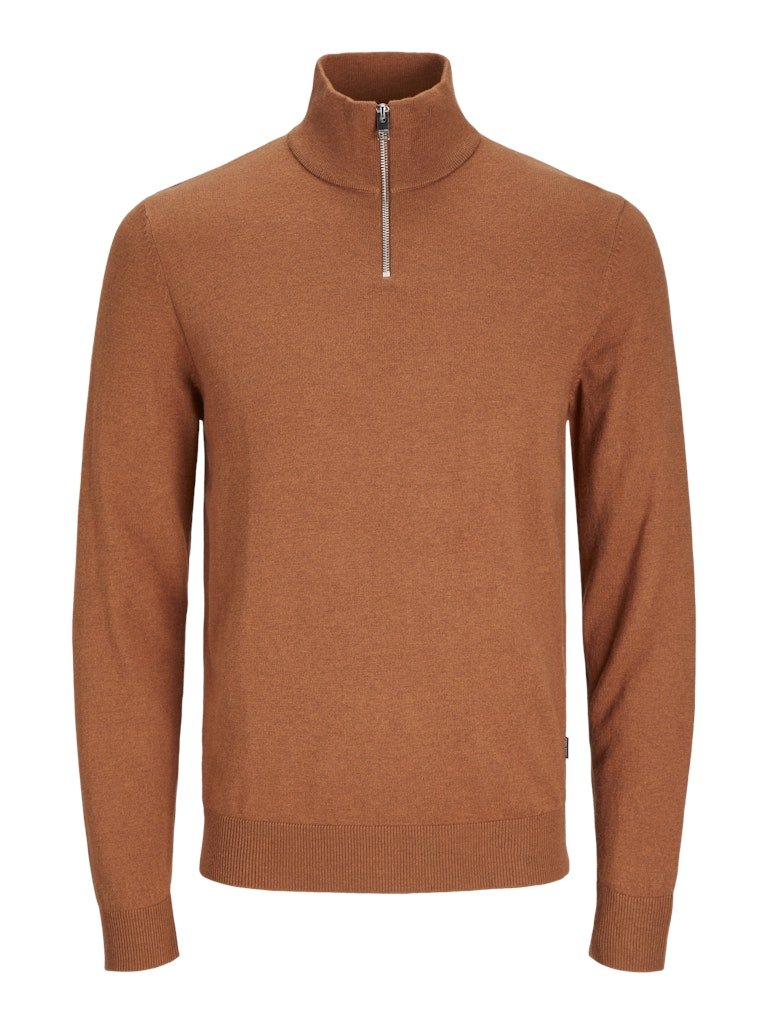 Jack & Jones Emil - Half zip højhalset strikket pullover - HUSET Men & Women (9299611812187)