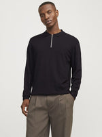 Jack & Jones Emil - Striktrøje med polokrave - HUSET Men & Women (9553747837275)