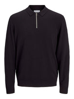 Jack & Jones Emil - Striktrøje med polokrave - HUSET Men & Women (9553747837275)