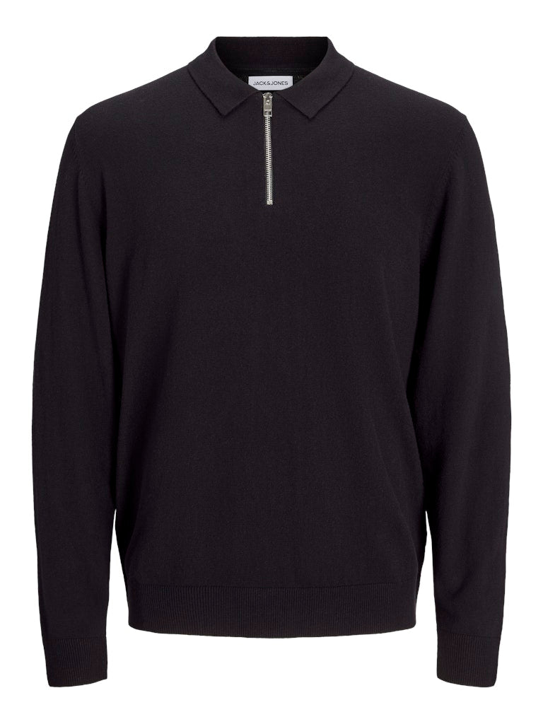 Jack & Jones Emil - Striktrøje med polokrave - HUSET Men & Women (9553747837275)