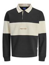 Jack & Jones Norrebro - Blocking sweatshirt med polokrave - HUSET Men & Women - Jack & Jones