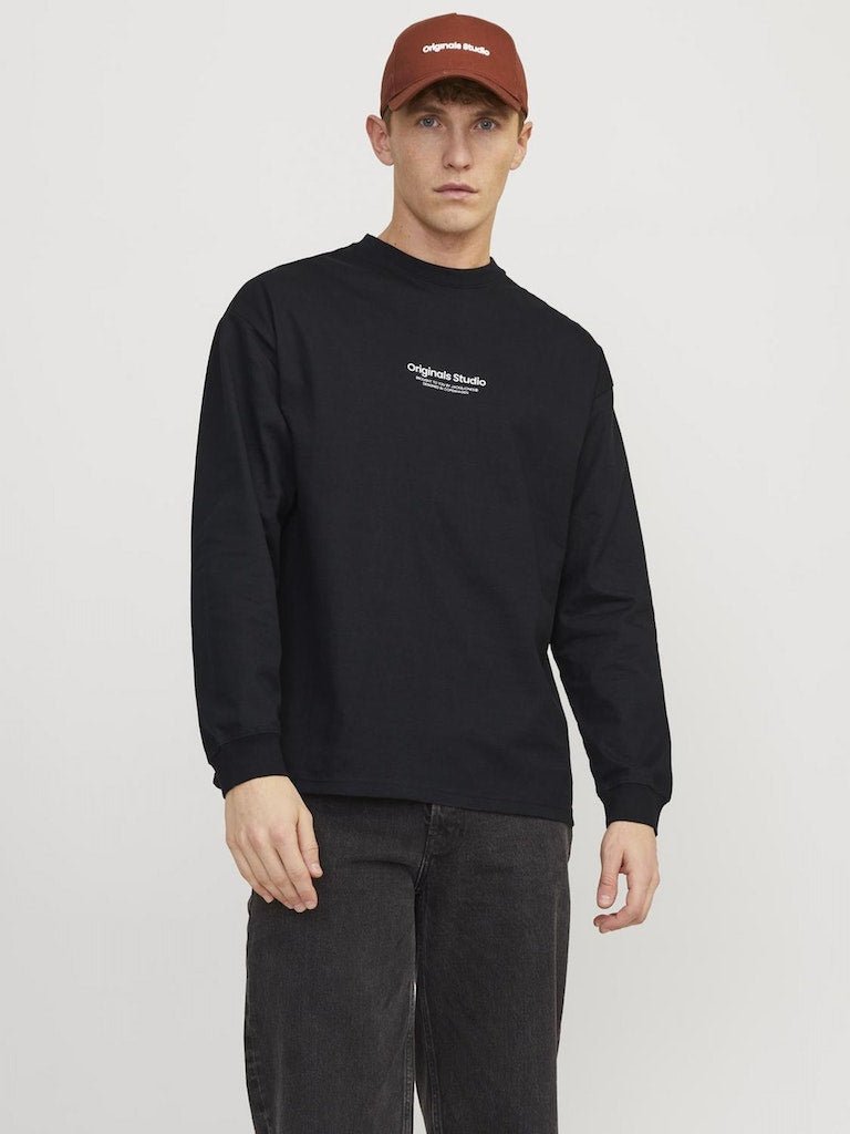 Jack & Jones Vesterbro - Langærmet t - shirt i loose fit - HUSET Men & Women (9312709869915)