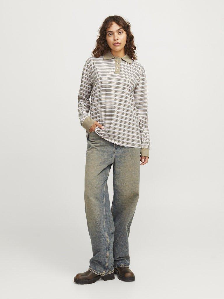 JJXX Karo - Langærmet polo tee - HUSET Men & Women
