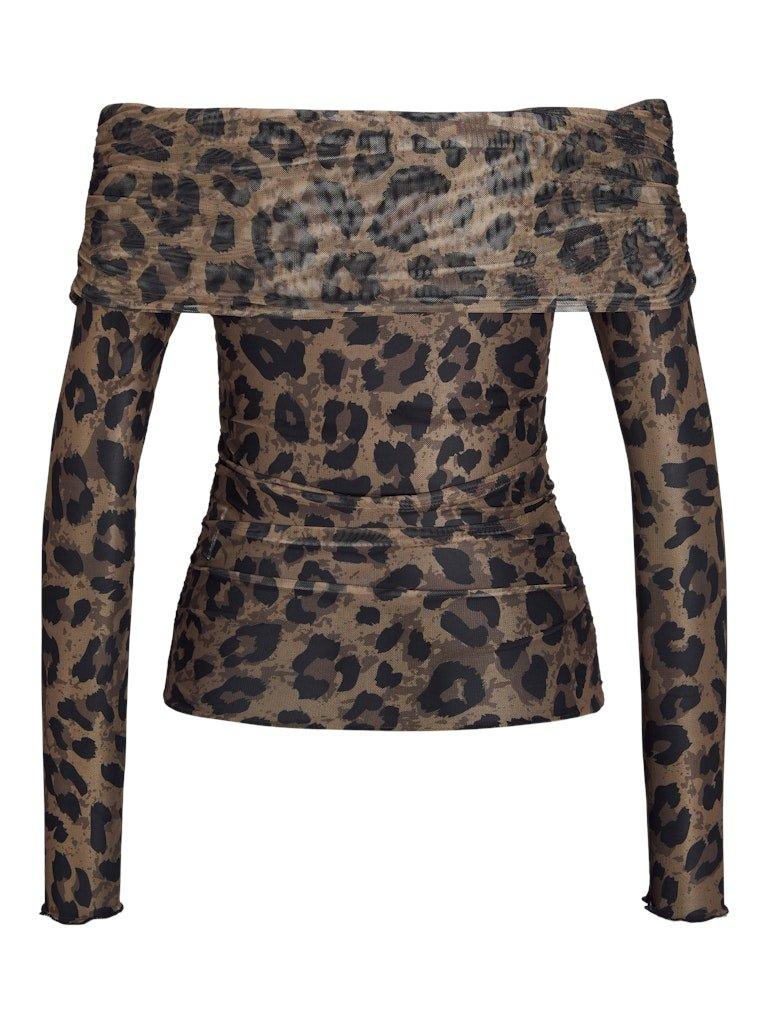 JJXX Minna - Offshoulder mesh top - HUSET Men & Women