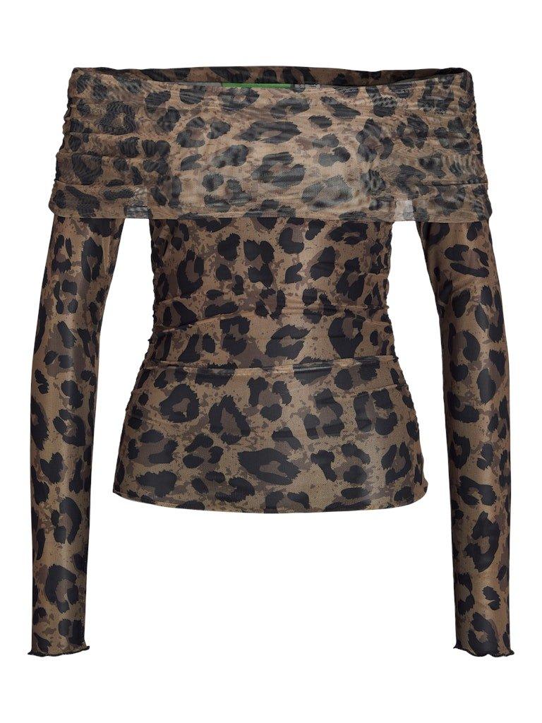JJXX Minna - Offshoulder mesh top - HUSET Men & Women