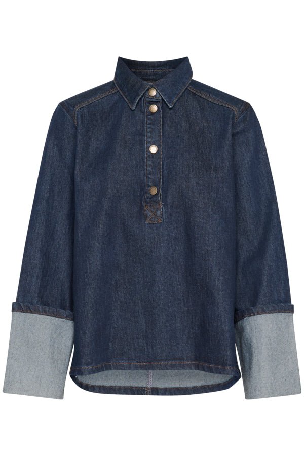 My Essential Wardrobe Abina - Denim bluse - HUSET Men & Women - My Essential Wardrobe