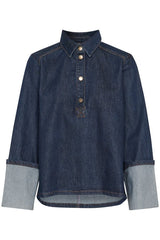 My Essential Wardrobe Abina - Denim bluse - HUSET Men & Women - My Essential Wardrobe