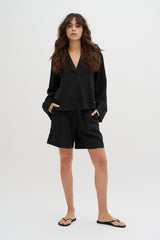 My Essential Wardrobe Dias - Hørmix bluse - HUSET Men & Women