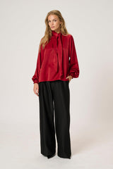 My Essential Wardrobe Estelle - Scarf blouse - HUSET Men & Women