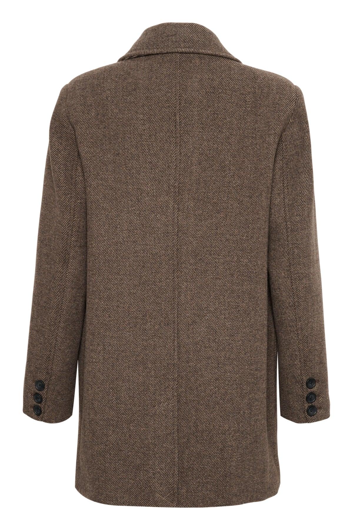 My Essential Wardrobe Frannie - Kort uldfrakke - HUSET Men & Women